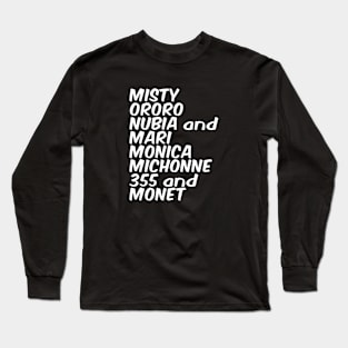 Patron Saints of Black Women Heroes Long Sleeve T-Shirt